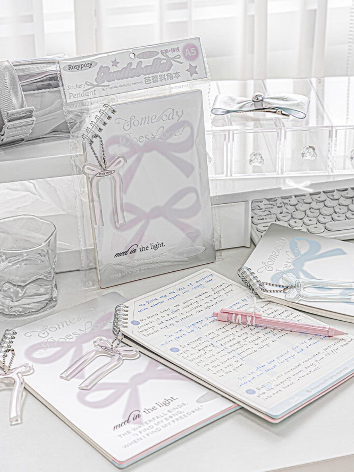 A5/B5 Ballet Core Cornered Notepads 50 pcs