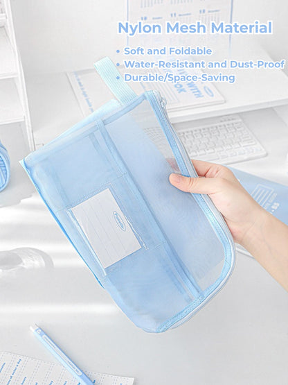 Classify A4 Mesh Multi-Compartment File Bag