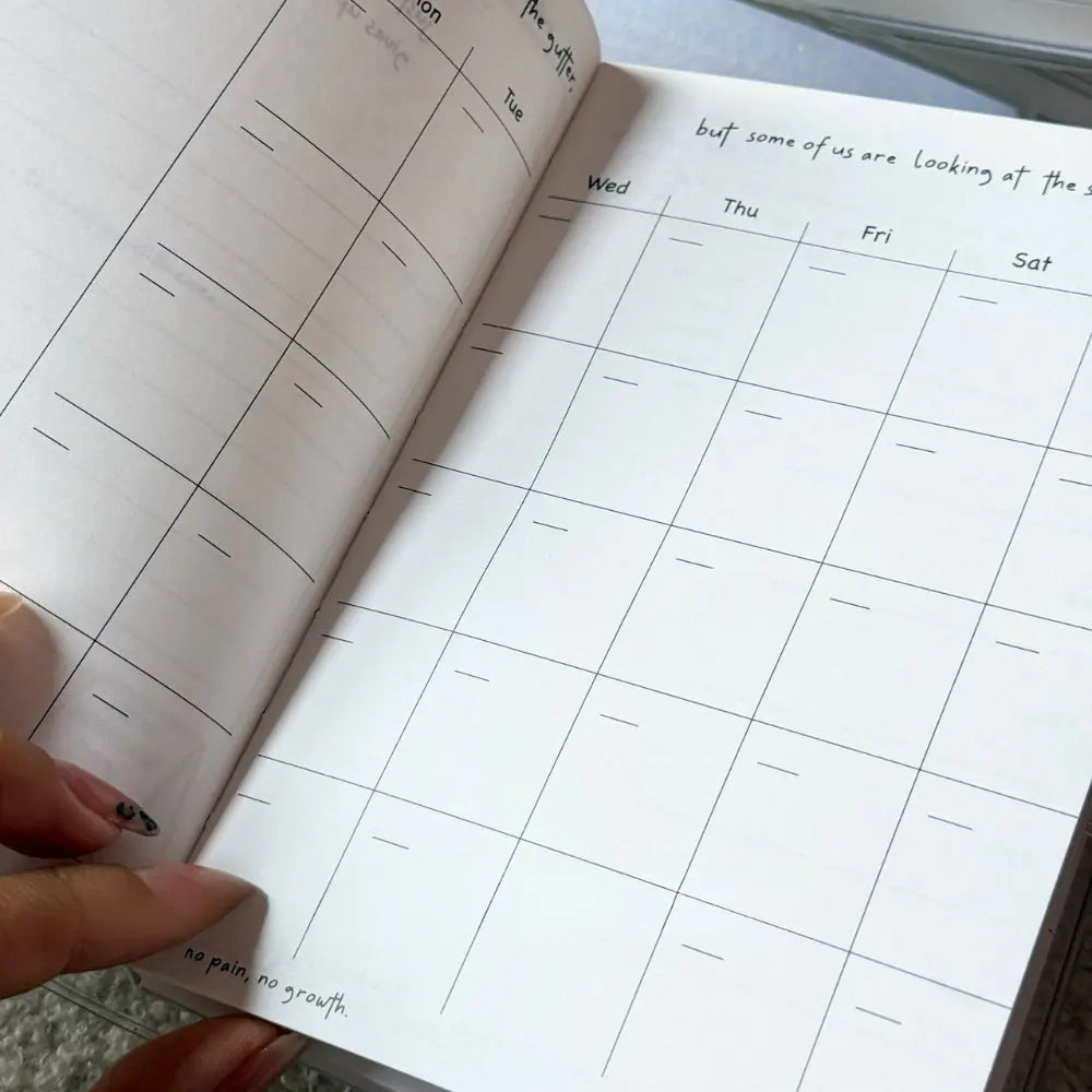2026 Comic Cat B6 Bullet Journal Planner ChicChoi