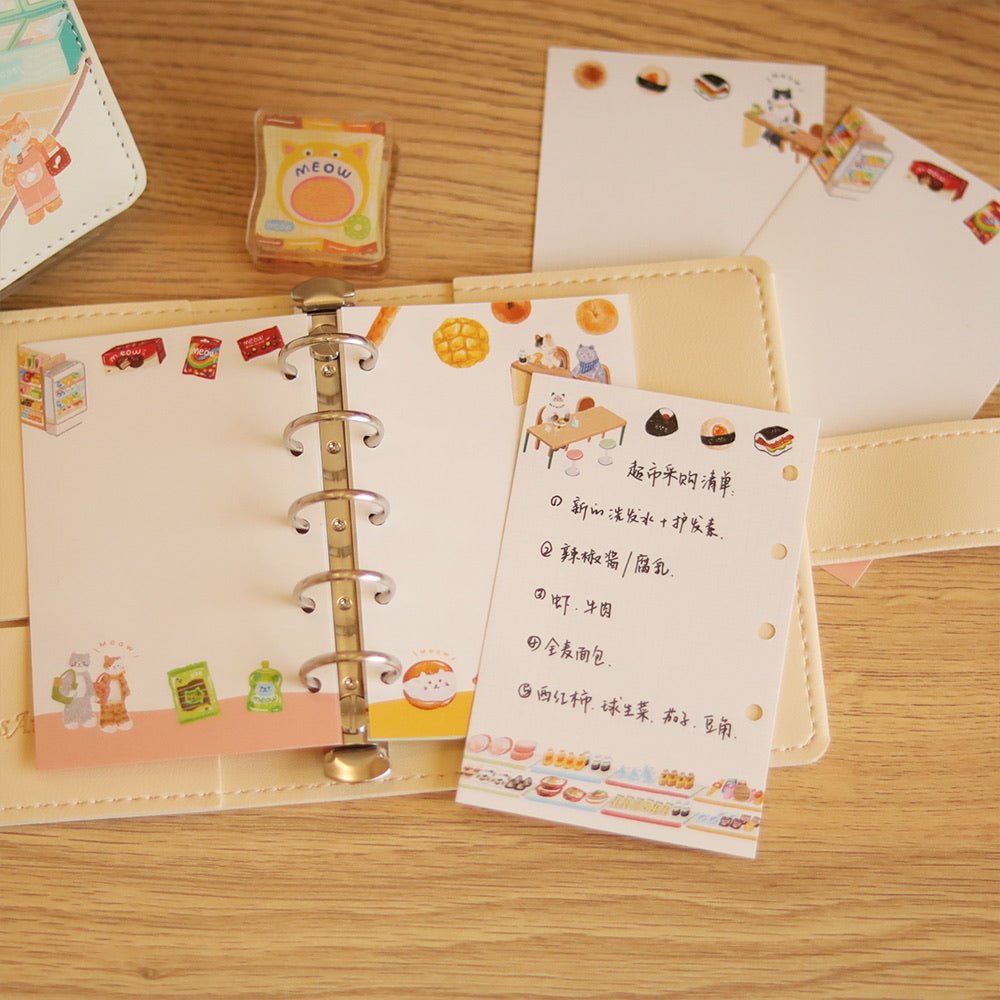 Convenience Store M5/A7/A6 Notebook Refill Pages