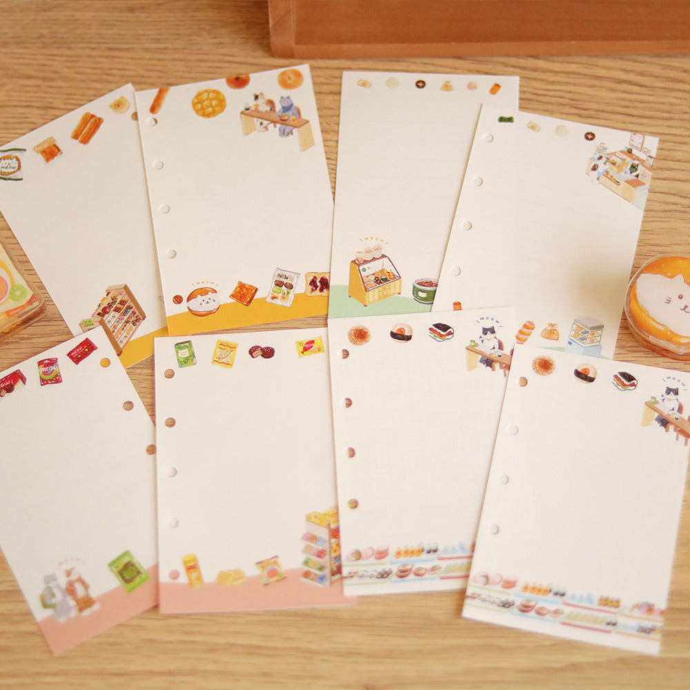 Convenience Store M5/A7/A6 Notebook Refill Pages