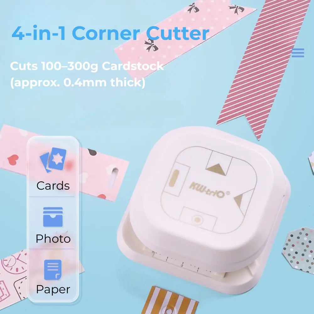 4 1 DIY Notebook Corner Cutter & Embossing Machine