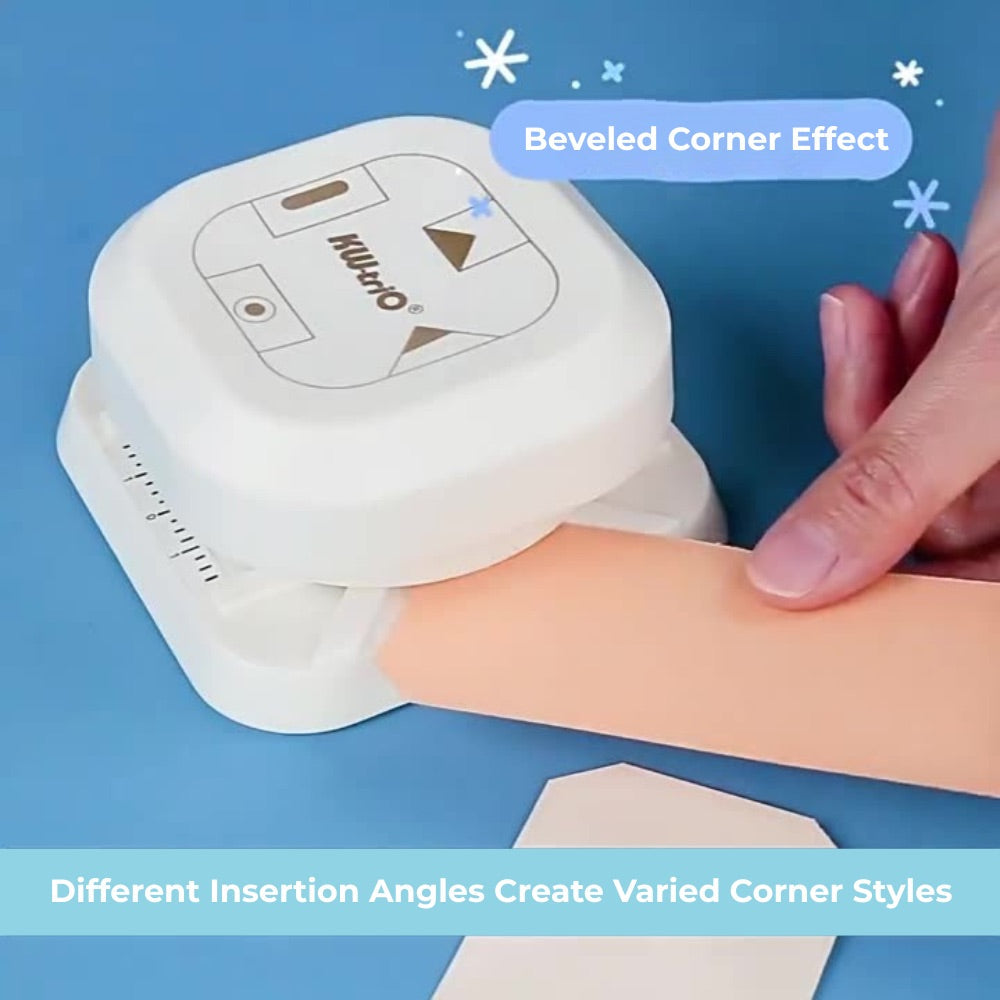 4-in-1 DIY Notebook Corner Cutter & Embossing Machine