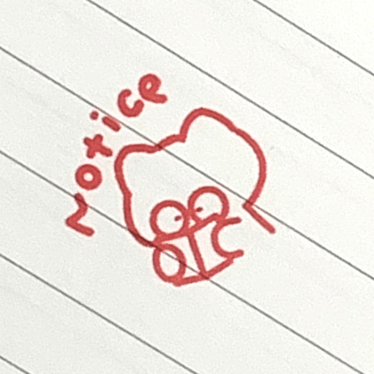 Cute Cat Original Photosensitive Stamp