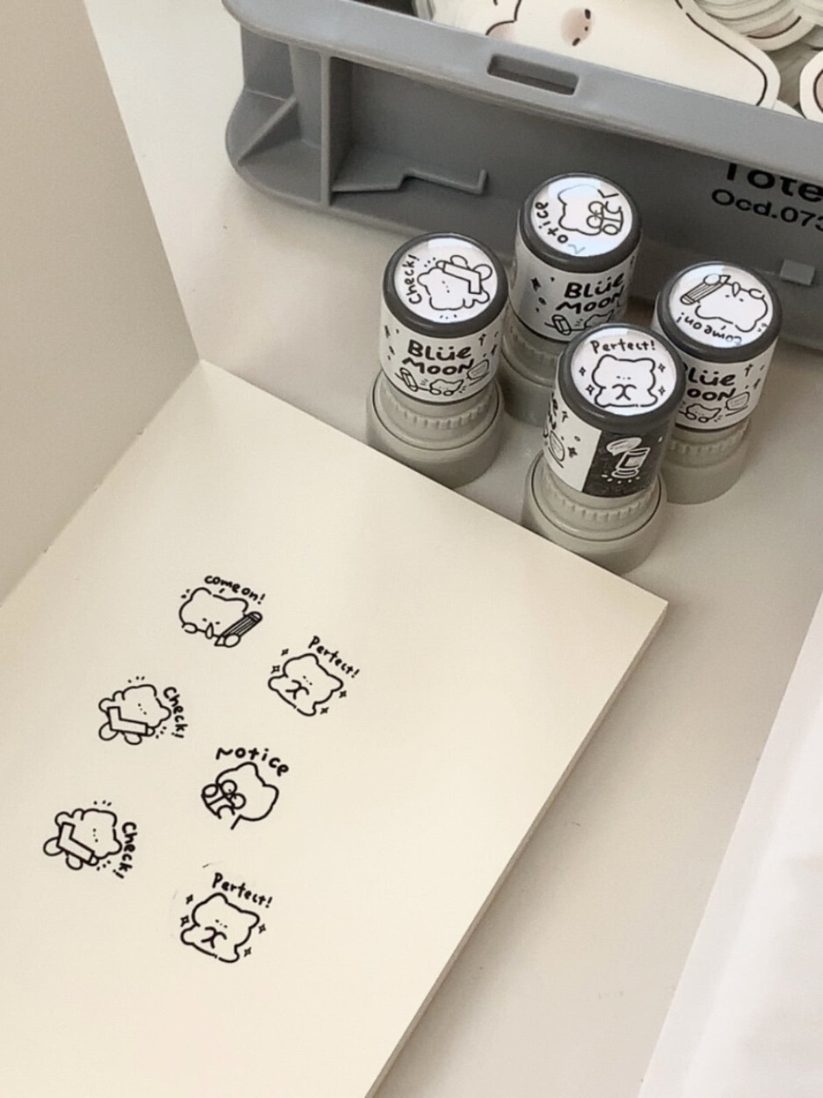 Cute Cat Original Photosensitive Stamp