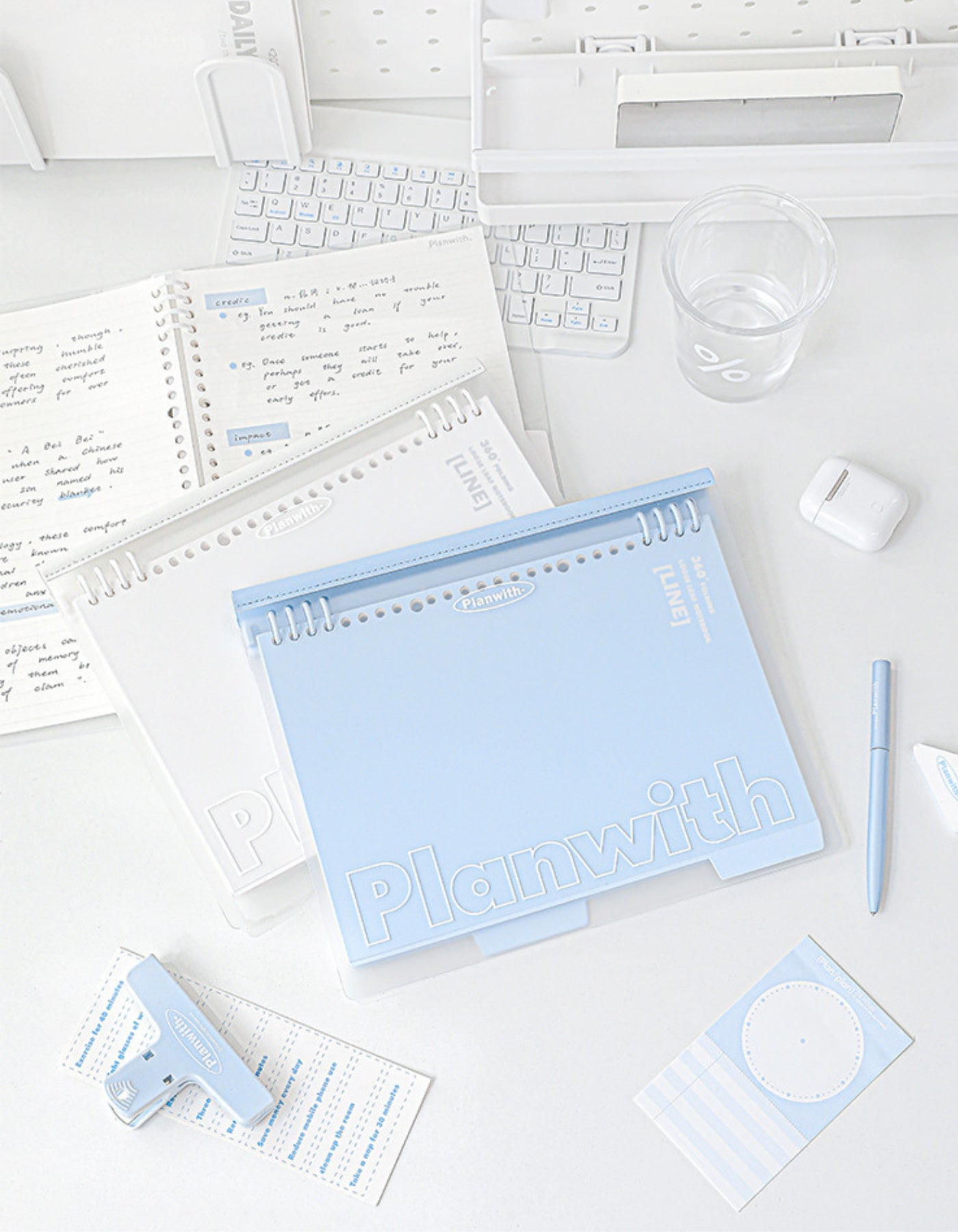 B5 Lay-Flat Flexible Ring Binder