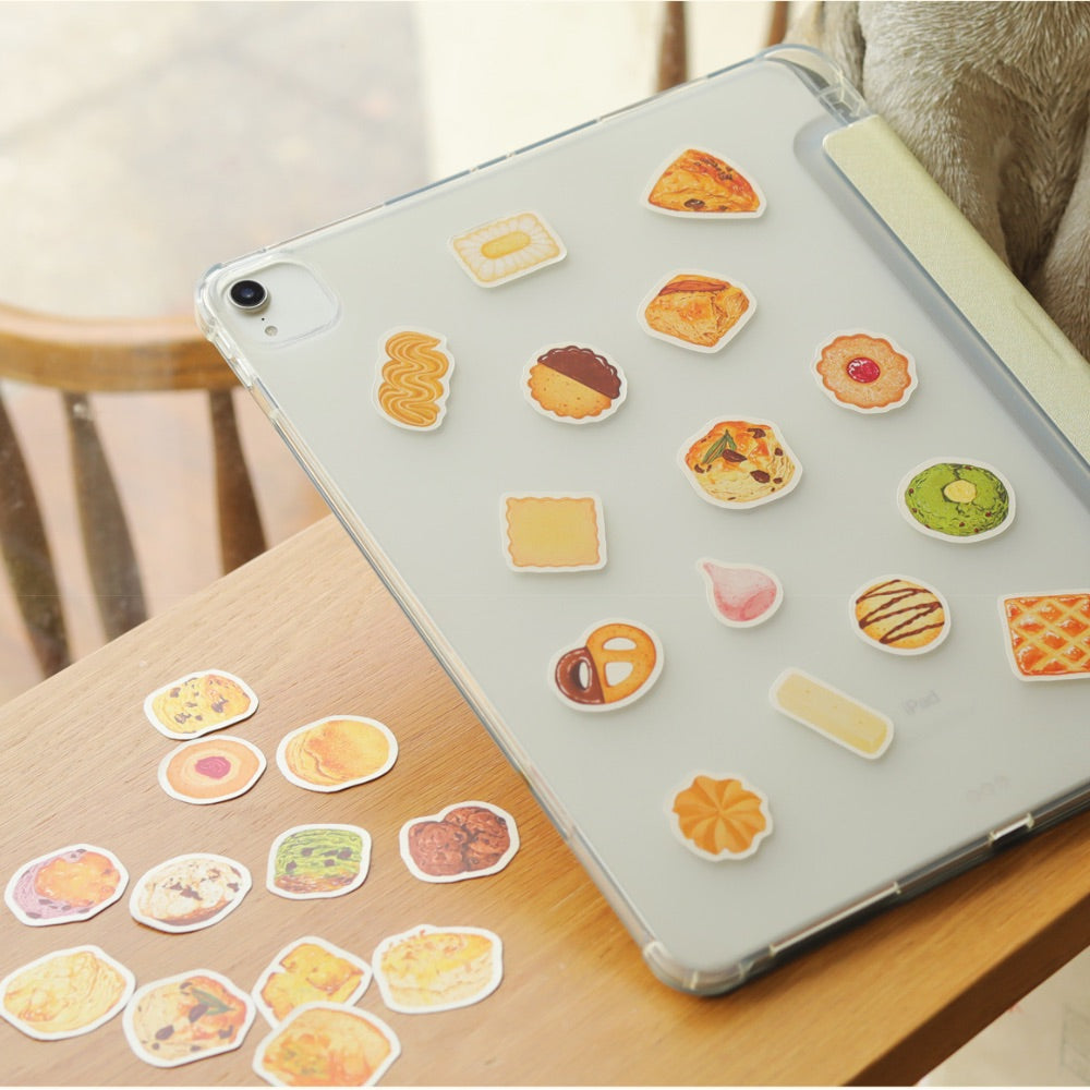 Dessert Illustration PVC Matte Film Sticker Pack