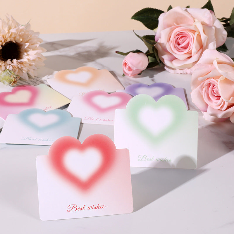 Dreamy Heart Greeting Cards – Folded Message Cards for All Occasions