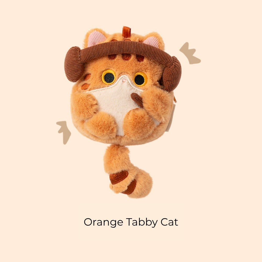 Original Cute Cat Earphone Case/Coin Pouch/Plush Kitty Charms