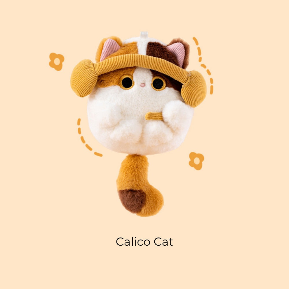 Original Cute Cat Earphone Case/Coin Pouch/Plush Kitty Charms