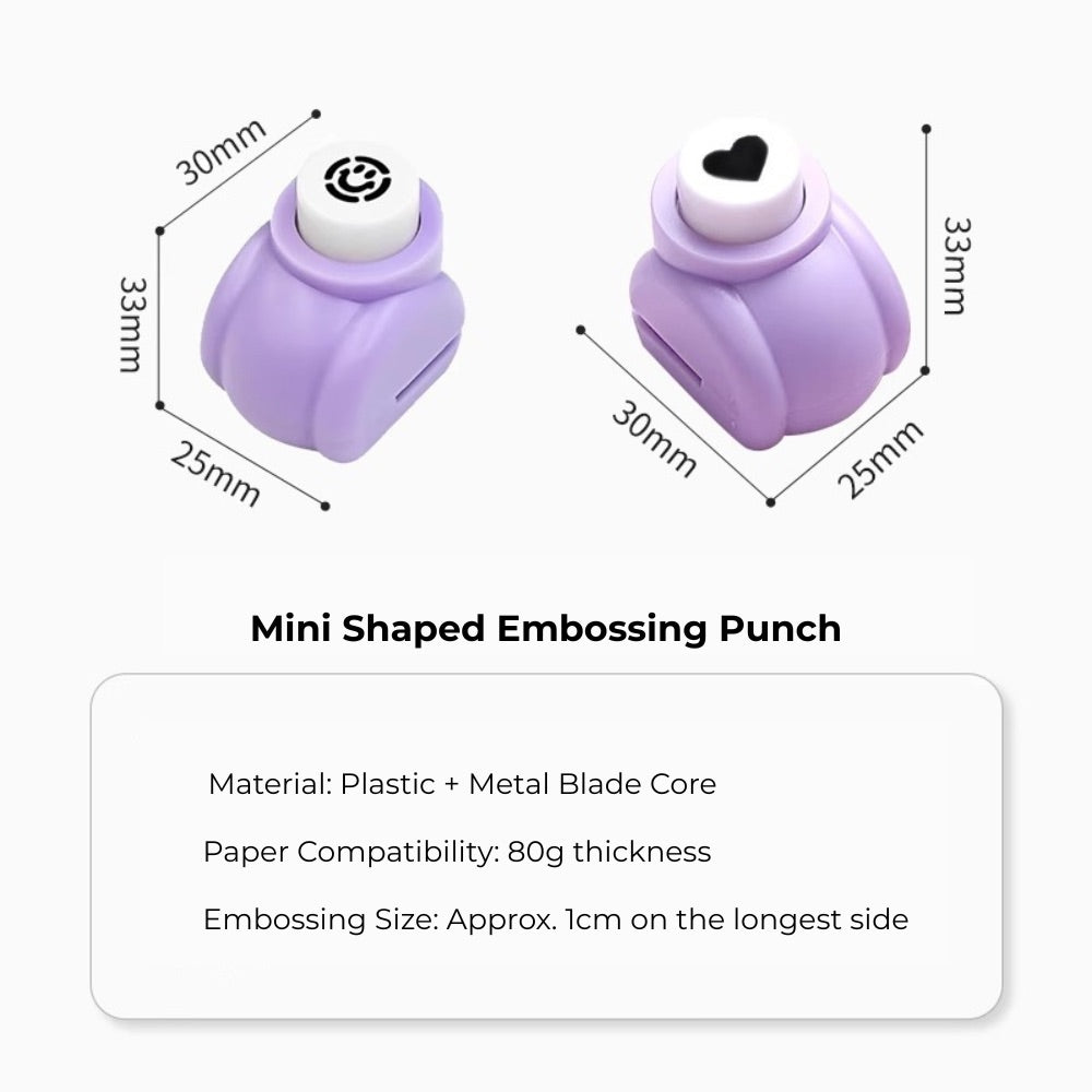 Embossing Punch – Hole Puncher for DIY & Journaling