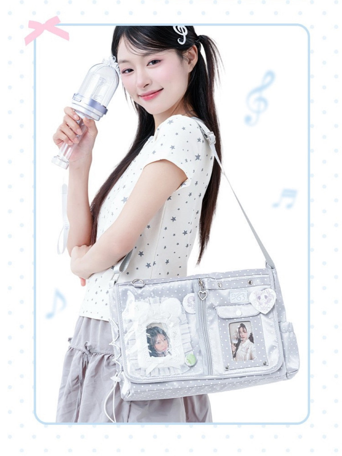 Eternal K-Pop Ita Spacious Crossbody Bag – Fan Support Essentials