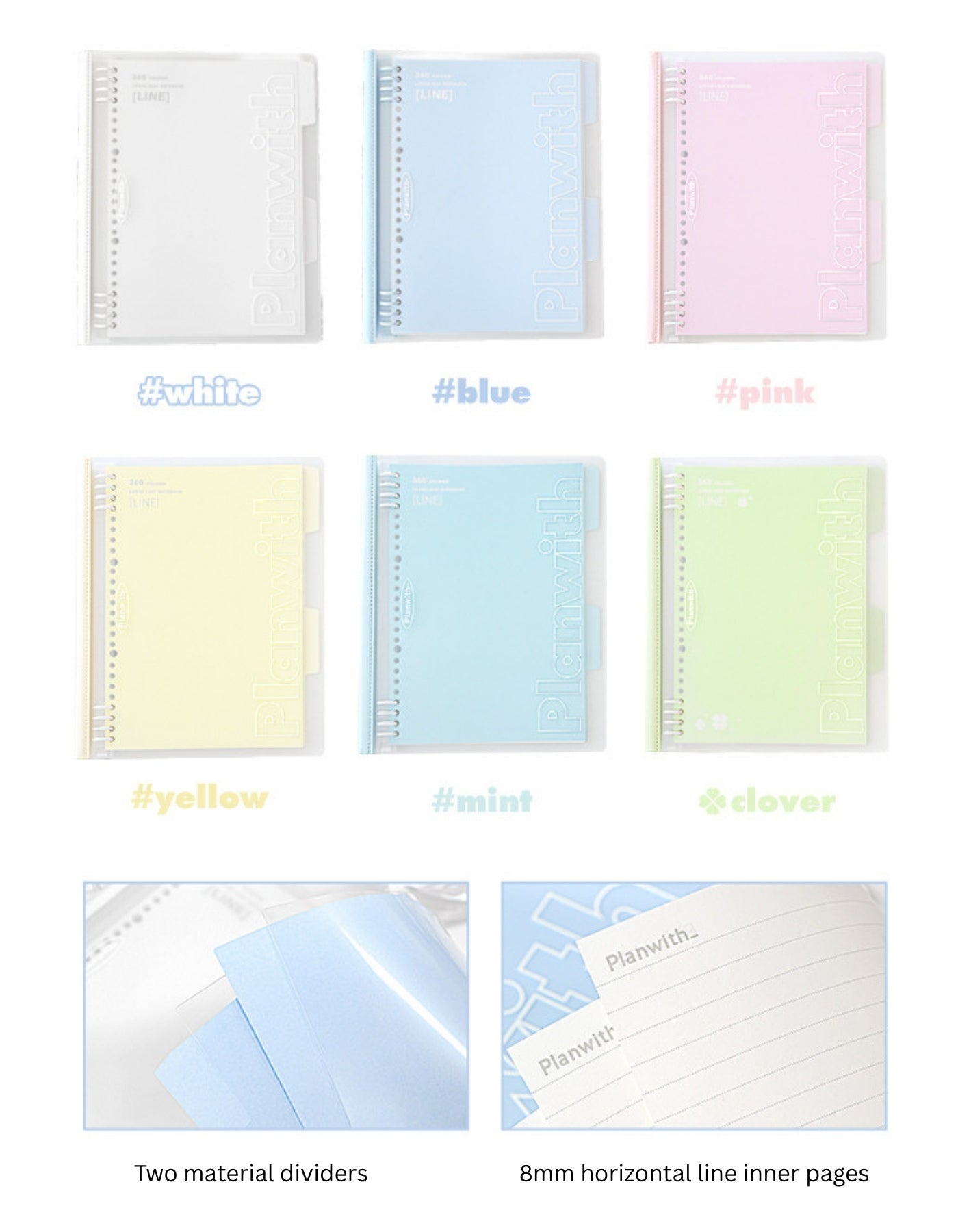 B5 Lay-Flat Flexible Ring Binder