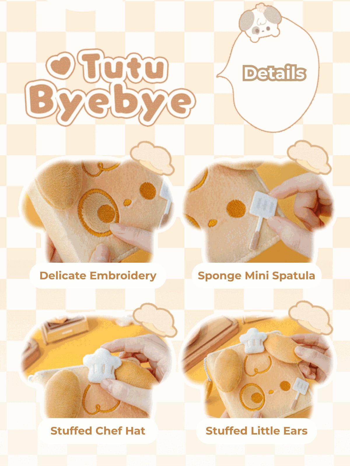 Fluffy Bakery Mini Notebook – Plush Pocket-Sized Planner