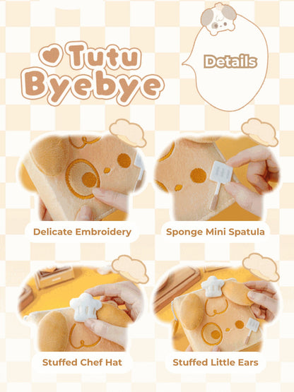 Fluffy Bakery Mini Notebook – Plush Pocket-Sized Planner