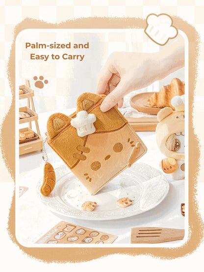 Fluffy Bakery Mini Notebook – Plush Pocket-Sized Planner