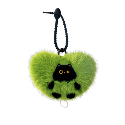 HanHan Cat Holiday Plush Charm – Cute Travel Cat Keychain Toy Gift