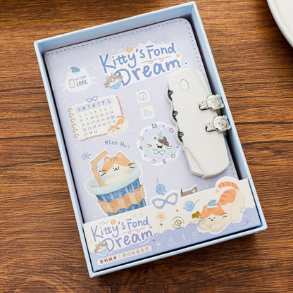 Jam Party Lockable Private Journal – Full-Color Illustrated Notebook