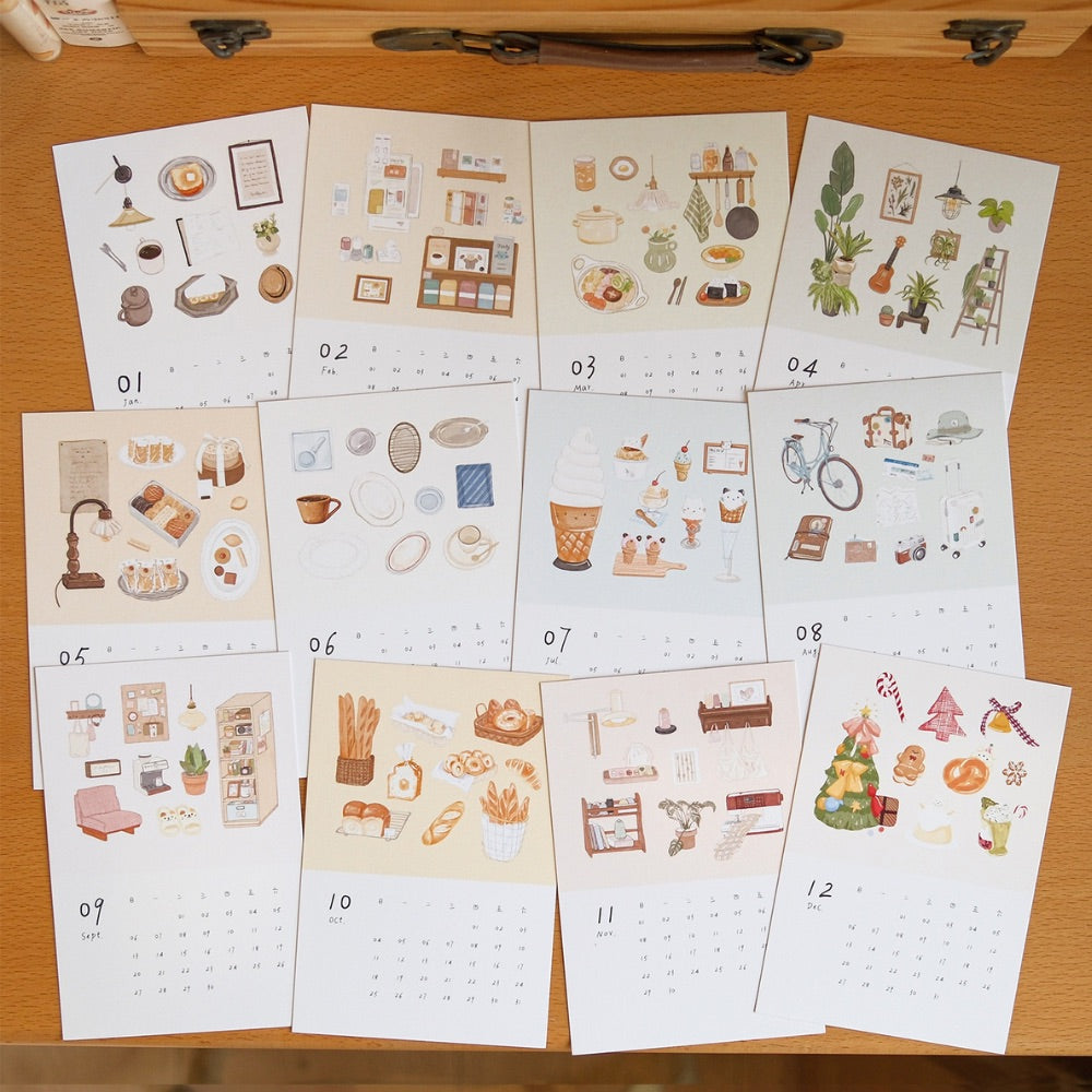 2026 Joyful Living Original Illustrated Calendar