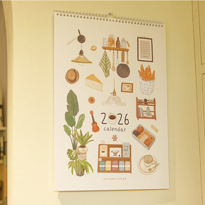 2026 Joyful Living Original Illustrated Calendar