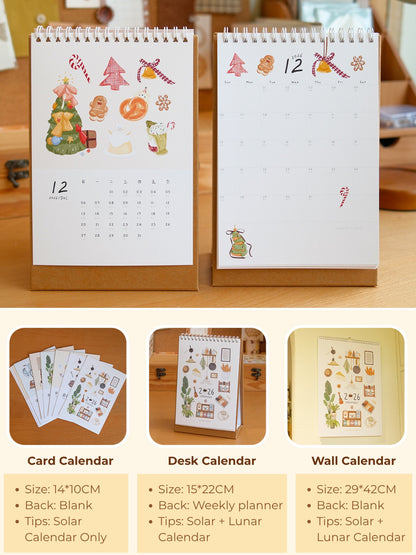2026 Joyful Living Original Illustrated Calendar