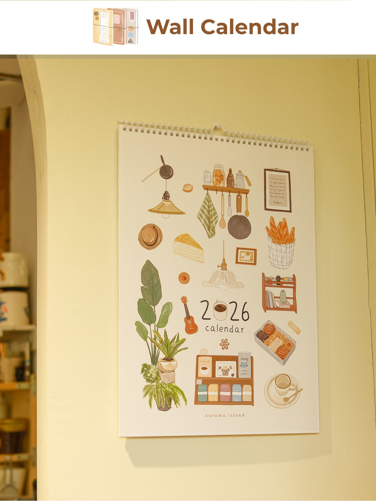 2026 Joyful Living Original Illustrated Calendar