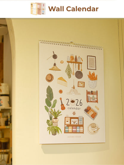 2026 Joyful Living Original Illustrated Calendar