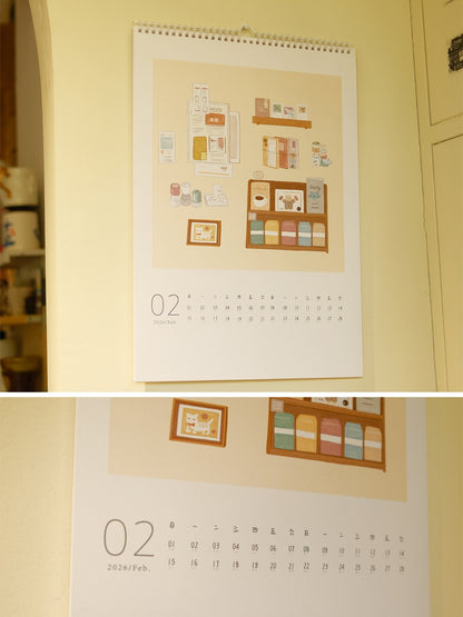 2026 Joyful Living Original Illustrated Calendar