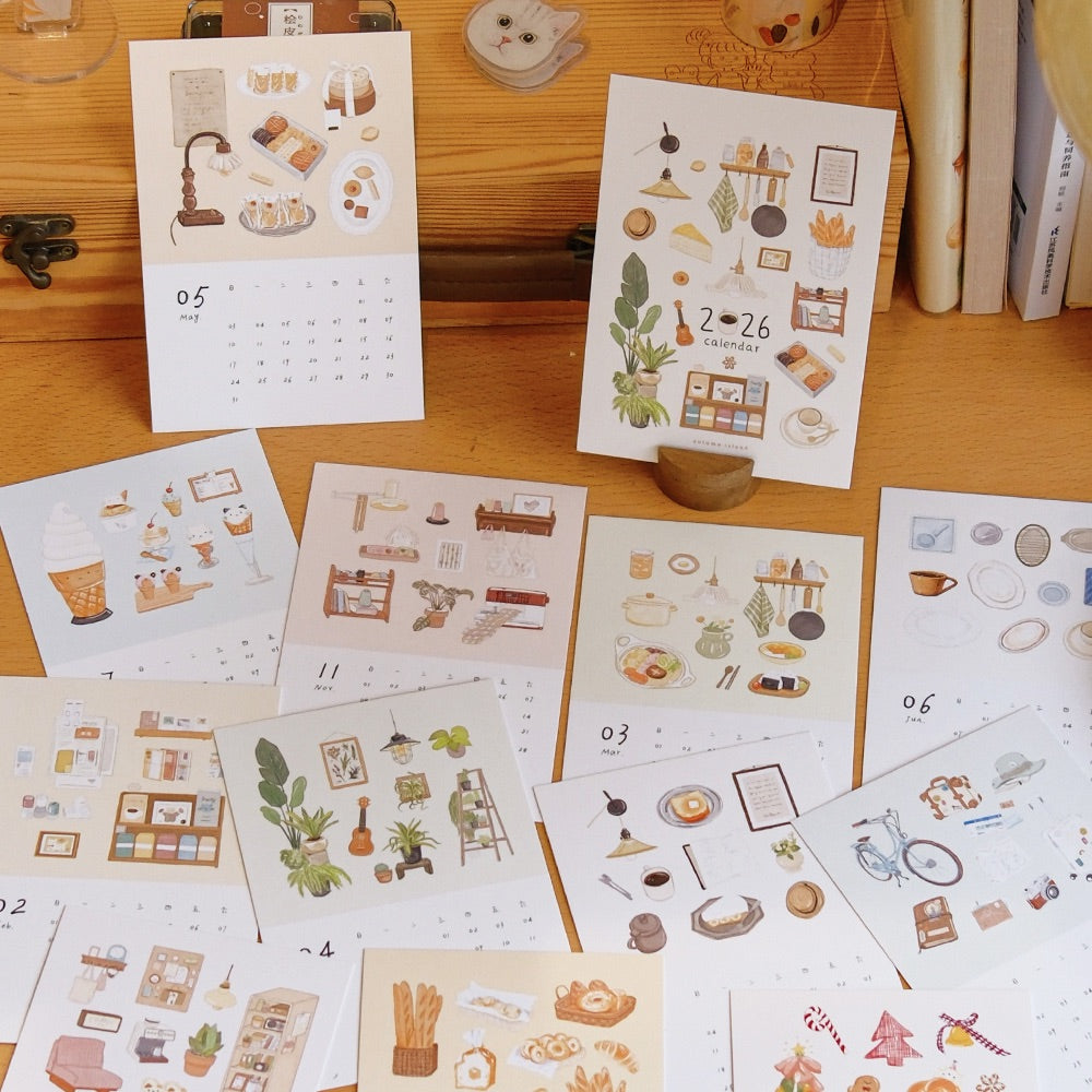 2026 Joyful Living Original Illustrated Calendar