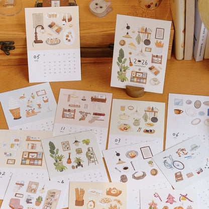 2026 Joyful Living Original Illustrated Calendar