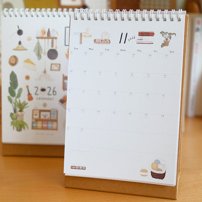 2026 Joyful Living Original Illustrated Calendar