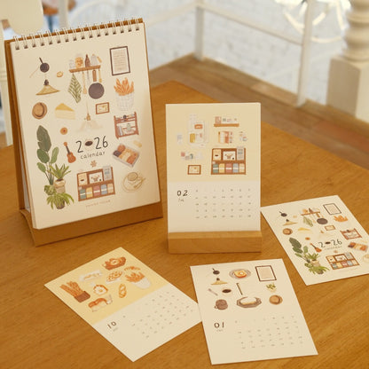 2026 Joyful Living Original Illustrated Calendar