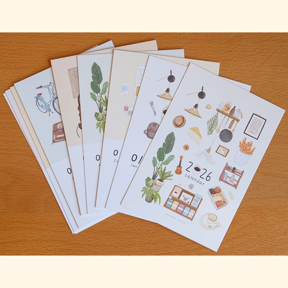 2026 Joyful Living Original Illustrated Calendar