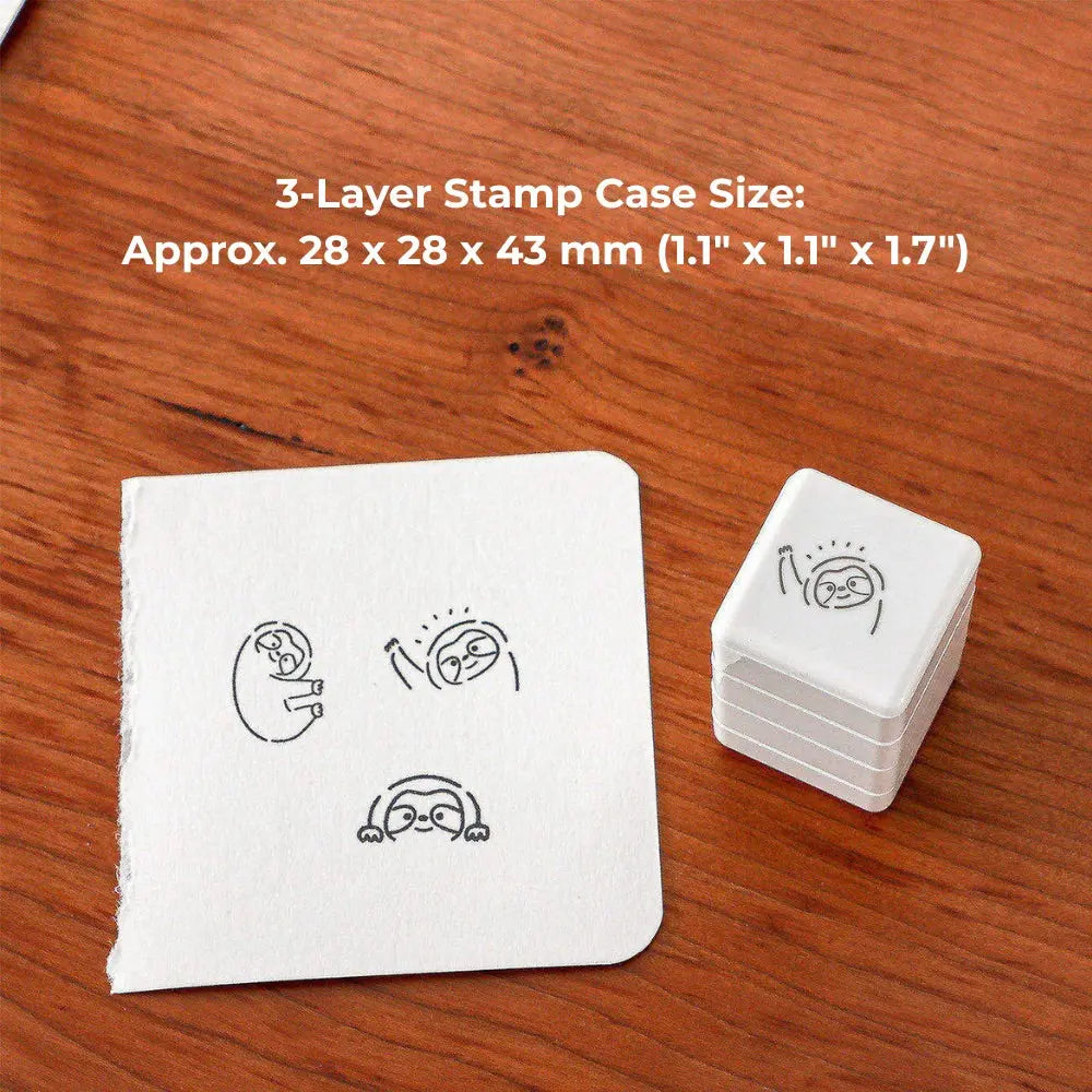 Kawaii Animal 3-in-1 Multi Patterns Photosensitive Stamp ChicChoi