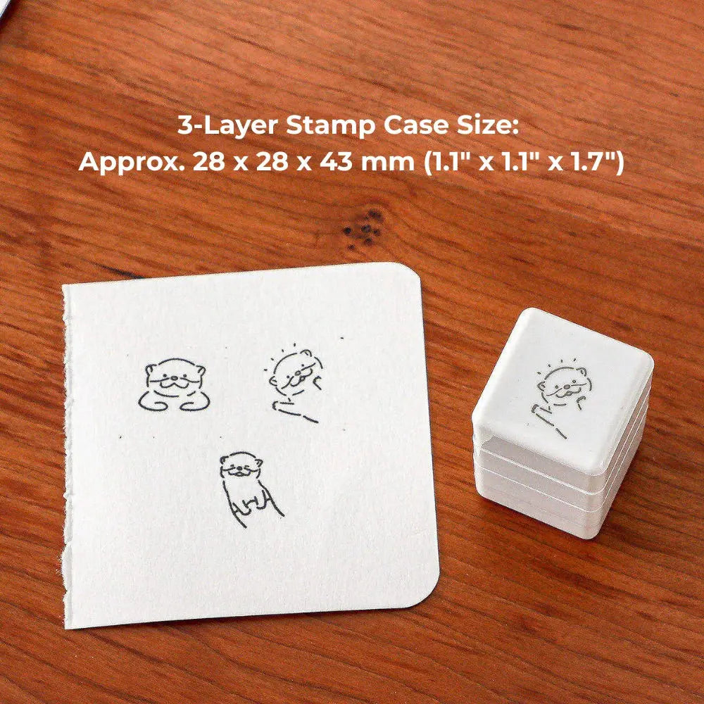 Kawaii Animal 3-in-1 Multi Patterns Photosensitive Stamp ChicChoi