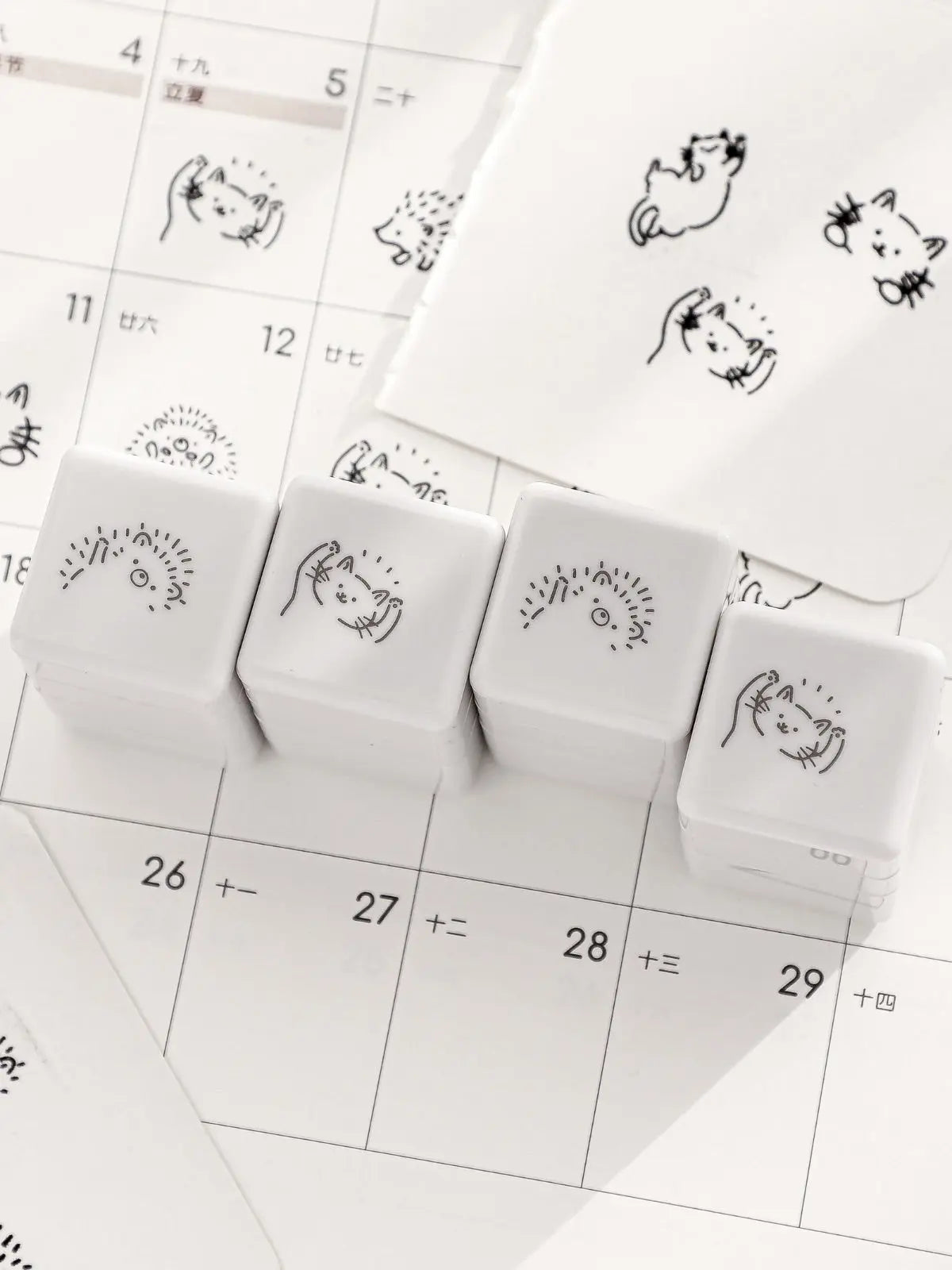 Kawaii Animal 3-in-1 Multi Patterns Photosensitive Stamp ChicChoi