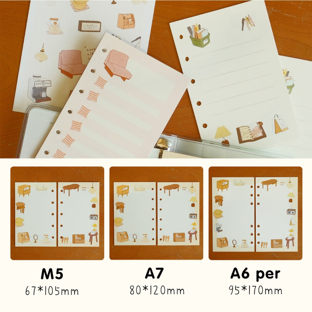 Little Room M5/A7/A6 Notebook Refill Pages