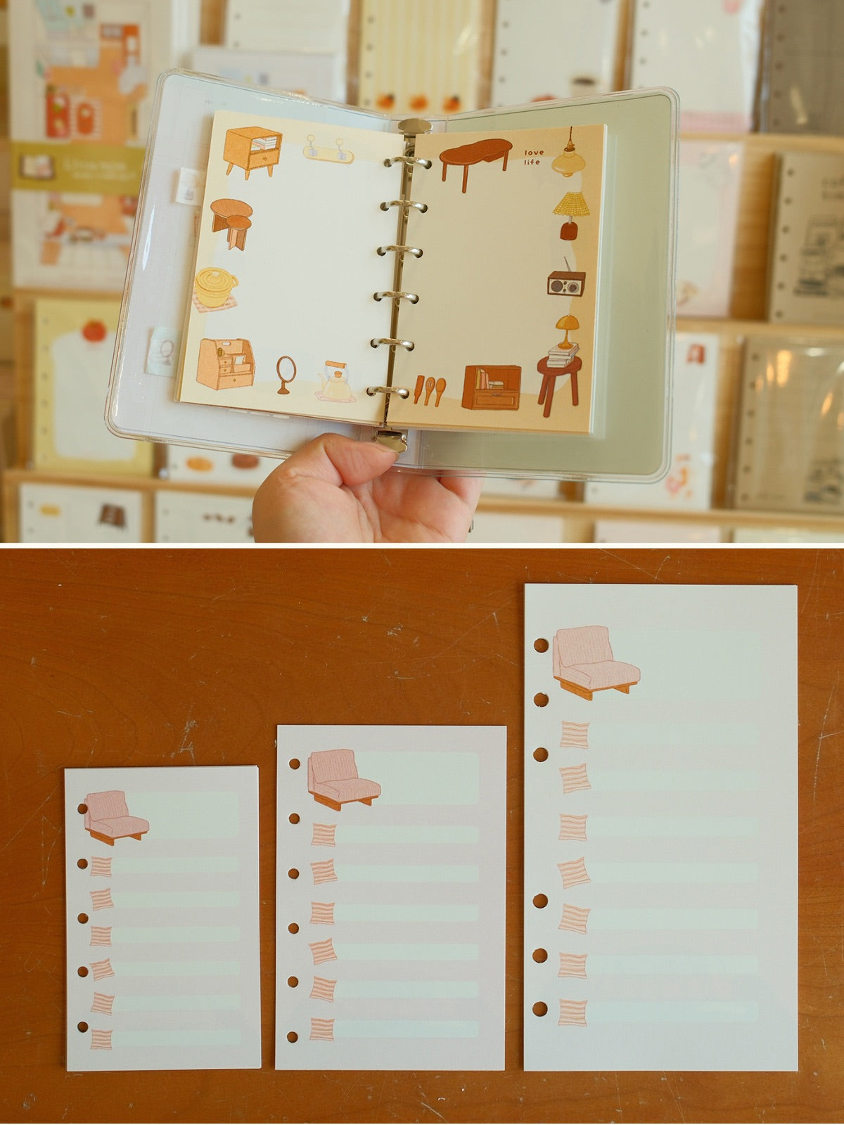 Little Room M5/A7/A6 Notebook Refill Pages