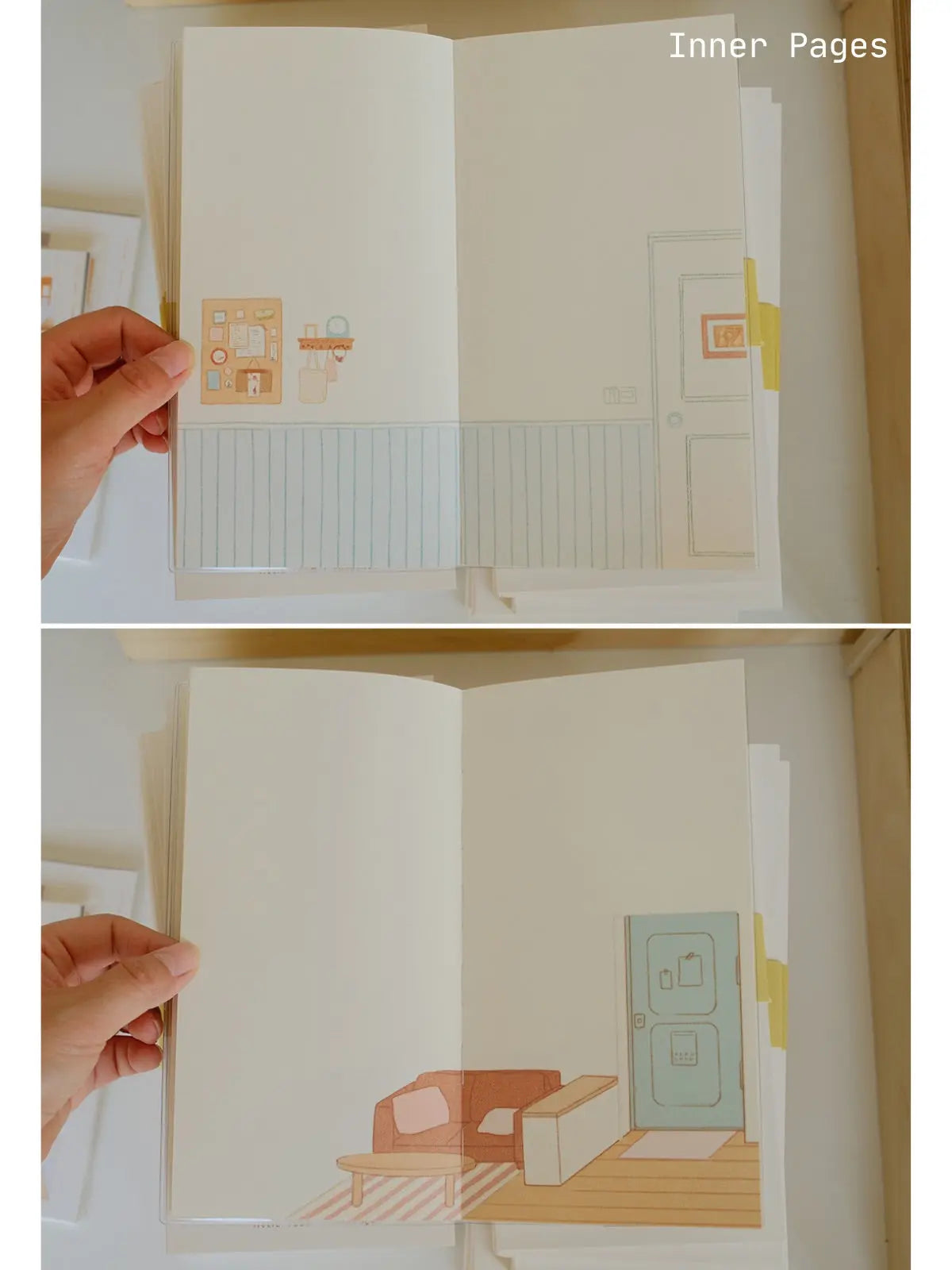 Little Room Monthly Planner – Hand-Illustrated TN Standard Daily Journal - SOLD OUT ChicChoi