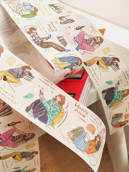 Little Solitude Moments Washi Tapes - Original PET & Washi Designs ChicChoi
