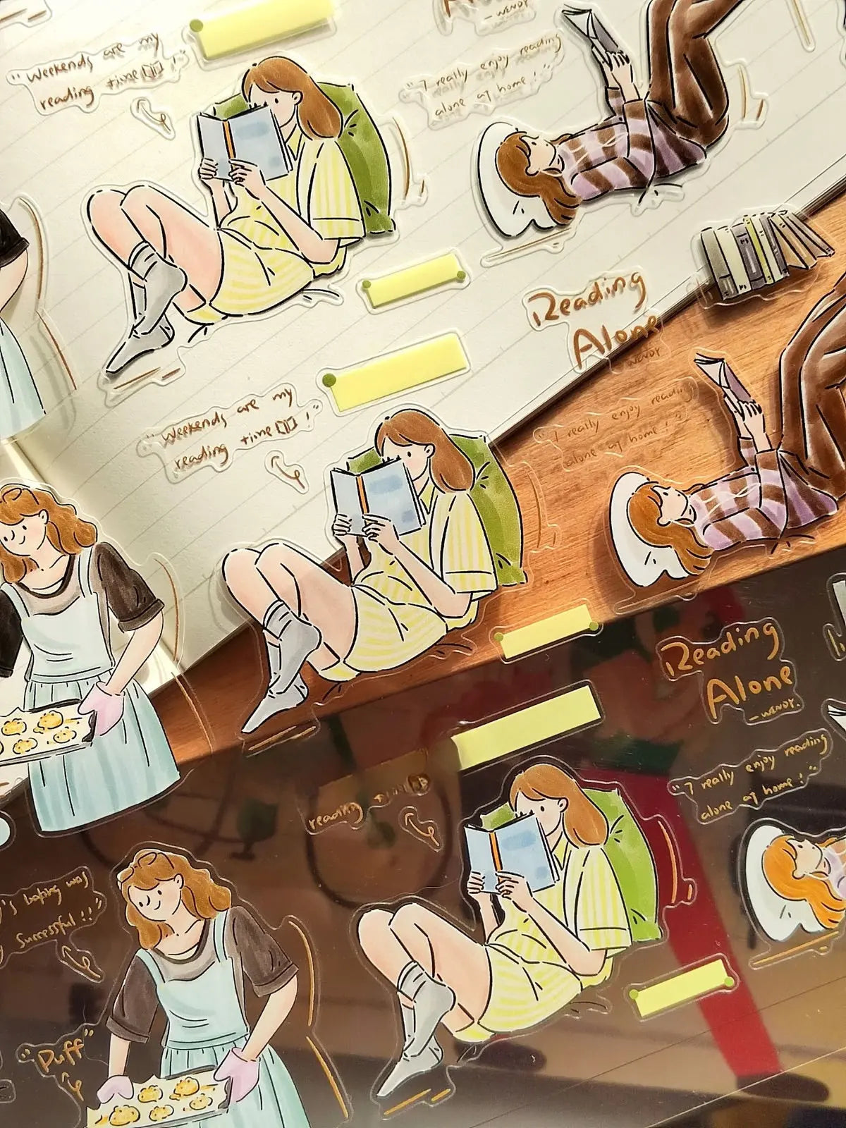 Little Solitude Moments Washi Tapes Original PET & Washi Designs