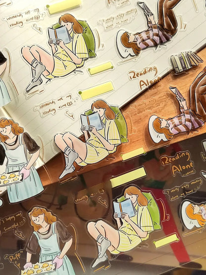 Little Solitude Moments Washi Tapes - Original PET & Washi Designs ChicChoi