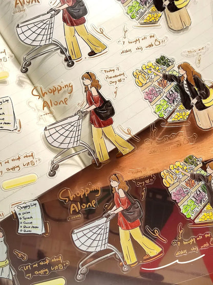 Little Solitude Moments Washi Tapes - Original PET & Washi Designs ChicChoi