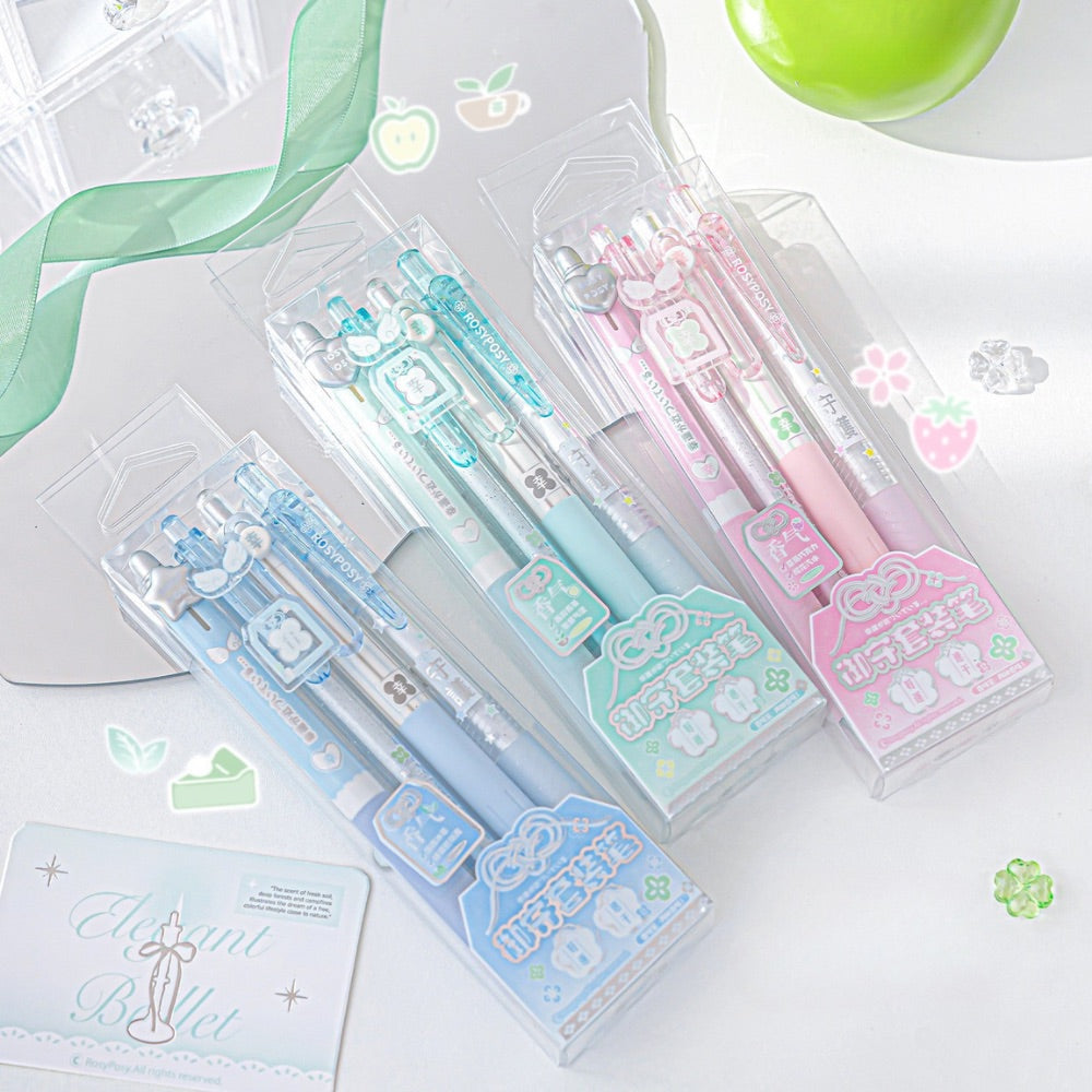 Lucky Charm Scented Gel Pens – Set of 4