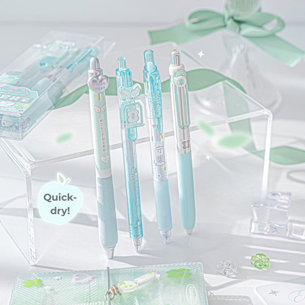 Lucky Charm Scented Gel Pens – Set of 4