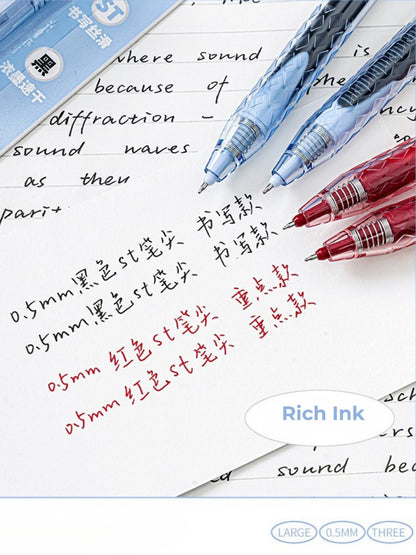 Lucky Clover Mega Ink 0.5mm Gel Pen – Smooth, Long-Lasting Click Pen