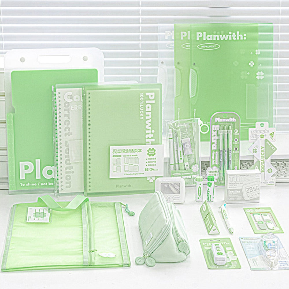 Lucky Green Stationery Gift Set - All-in-One School Supplies