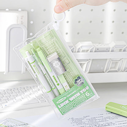Lucky Green Stationery Gift Set - All-in-One School Supplies