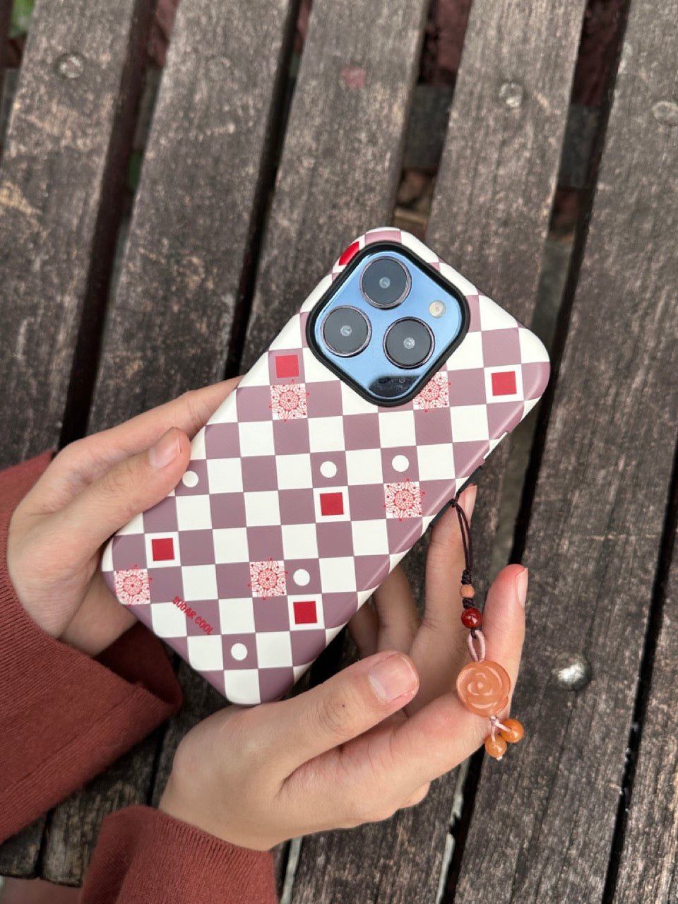 Lucky Vibes Double Layer Film Shell Phone Case