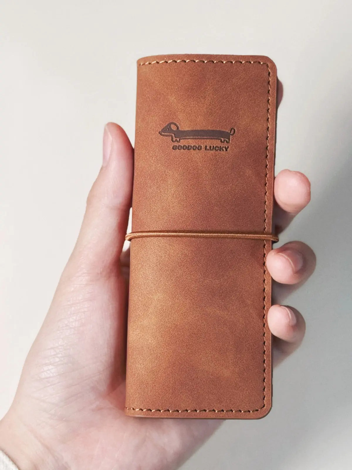 Lucky Dachshund Mini Binder Notebook– M2.5 Pocket Cutie Journal